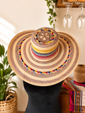 Handcrafted Colombian Sombrero Vueltiao | Authentic Zenú Artisan Hat