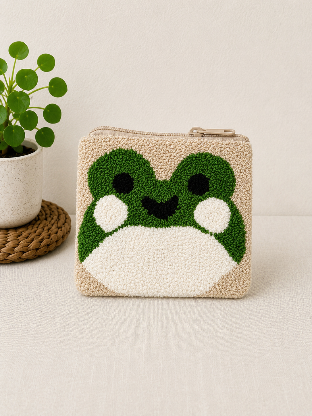Handmade Zoo Animal Figures Coin Purse Collection – Elephant, Panda, Penguin, Fox & Hippo Mini Zipper Wallets
