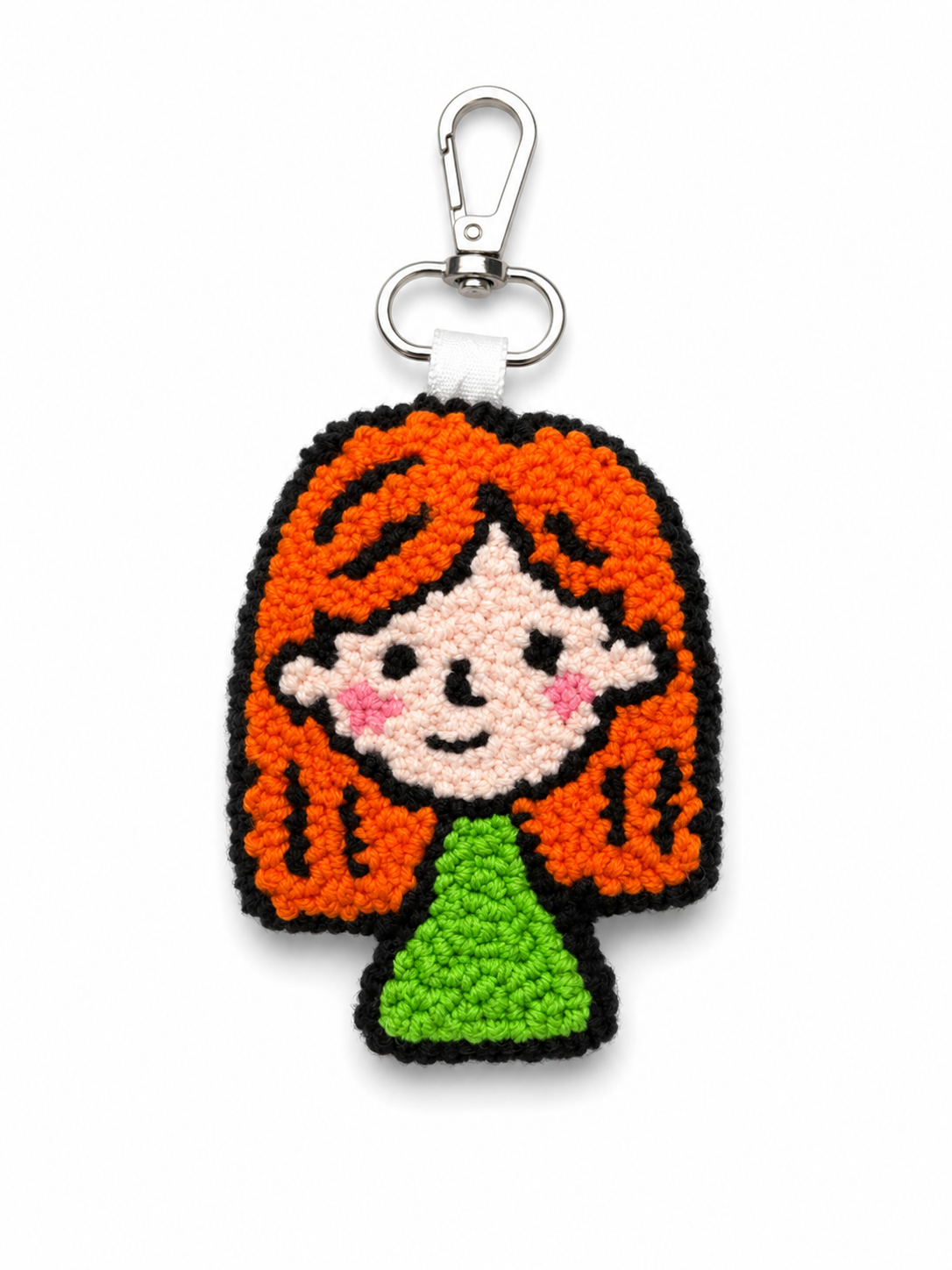 Handmade Crochet Keychain Charm – Artisan Collectible Series