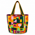 Handmade Wayuu Luxury Tote Bag XXL | Geometric Crochet Shoulder Bag