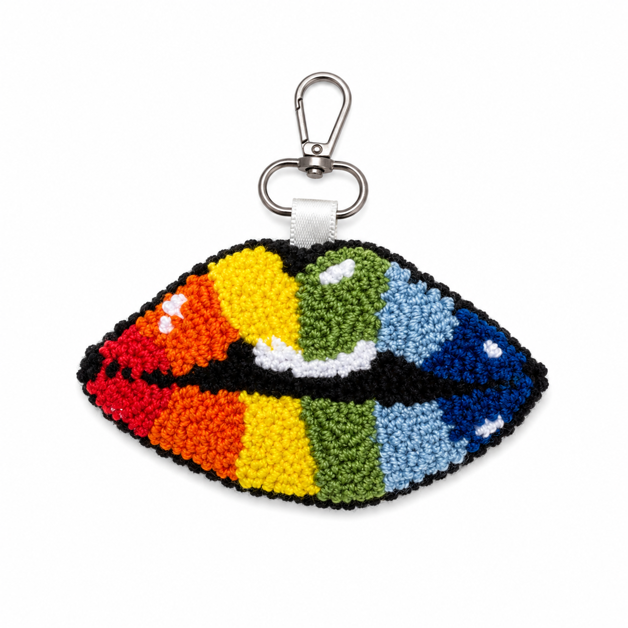 Handmade Crochet Keychain Charm – Artisan Collectible Series