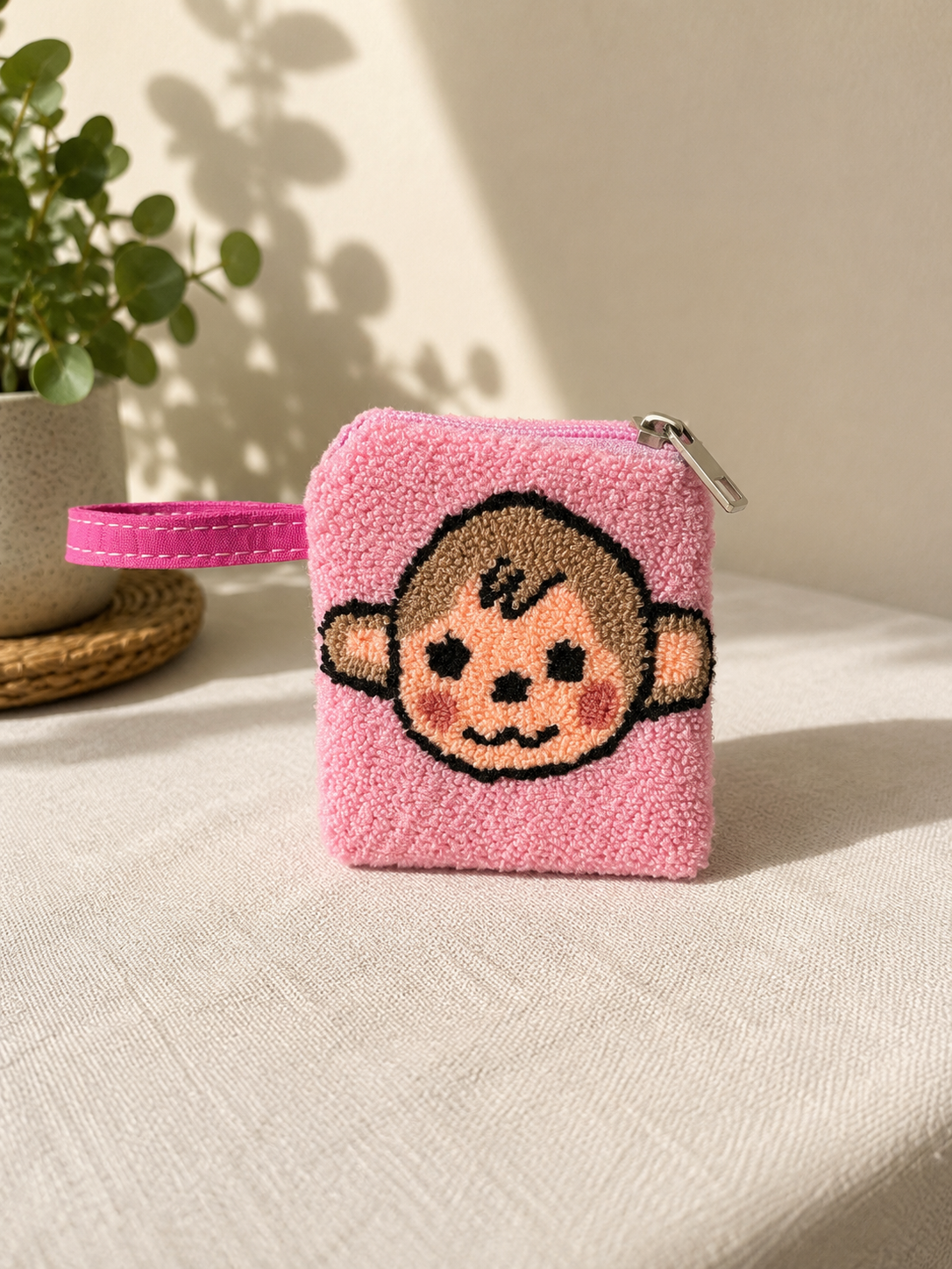 Handmade Zoo Animal Figures SMALL Coin Purse Collection – Elephant, Panda, Penguin, Fox & Hippo Mini Zipper Wallets (Copy)