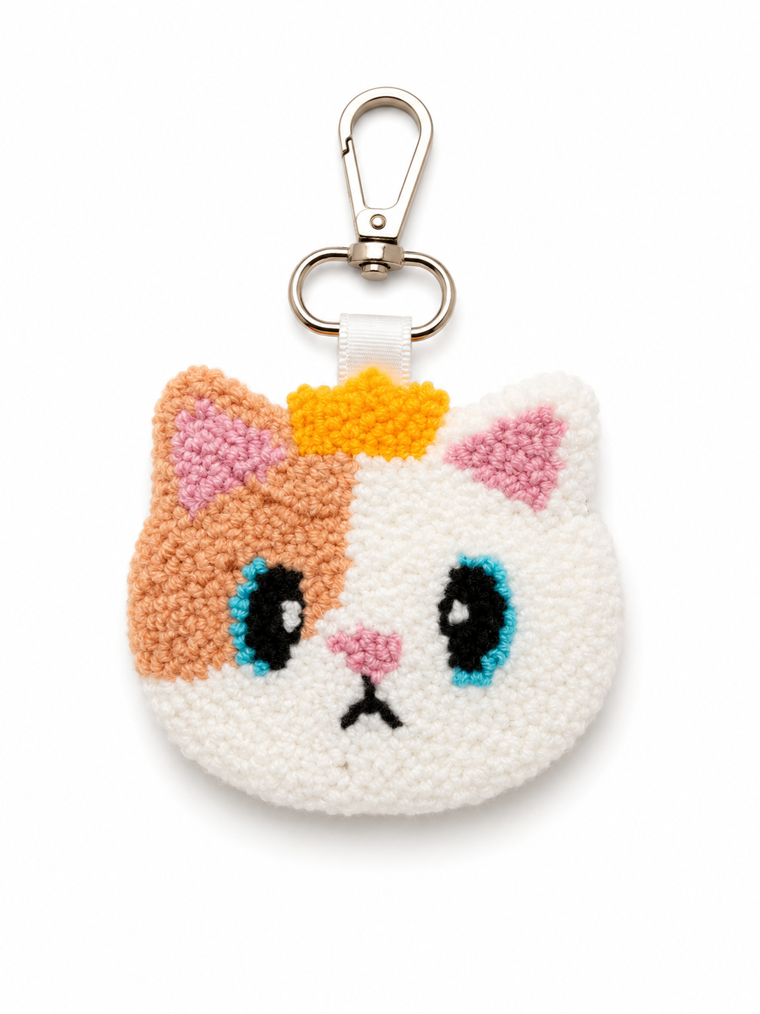 Handmade Crochet Keychain Charm – Artisan Collectible Series