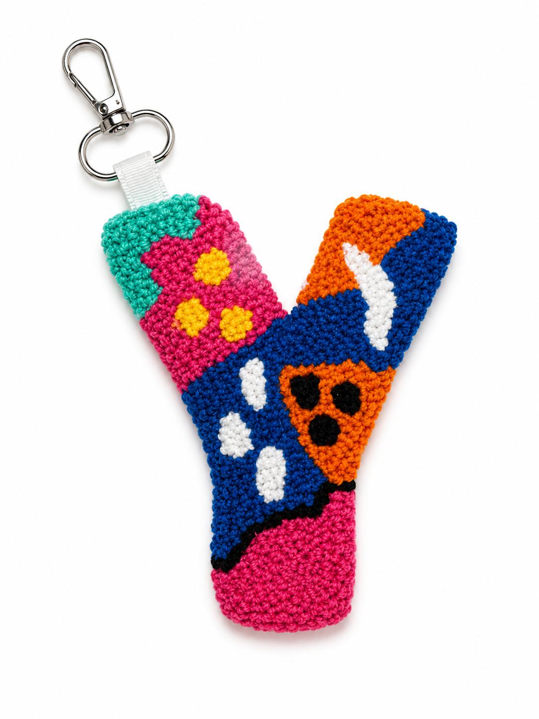 Handmade Crochet Keychain Charm – Artisan Collectible Series