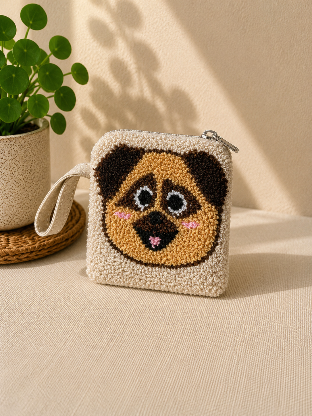 Handmade Zoo Animal Figures SMALL Coin Purse Collection – Elephant, Panda, Penguin, Fox & Hippo Mini Zipper Wallets (Copy)