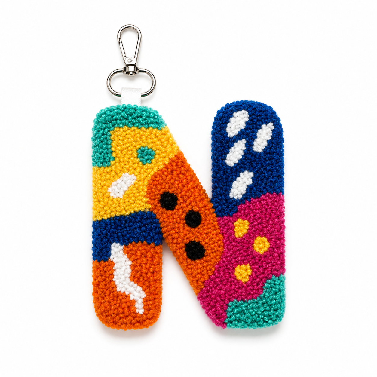 Handmade Crochet Keychain Charm – Artisan Collectible Series