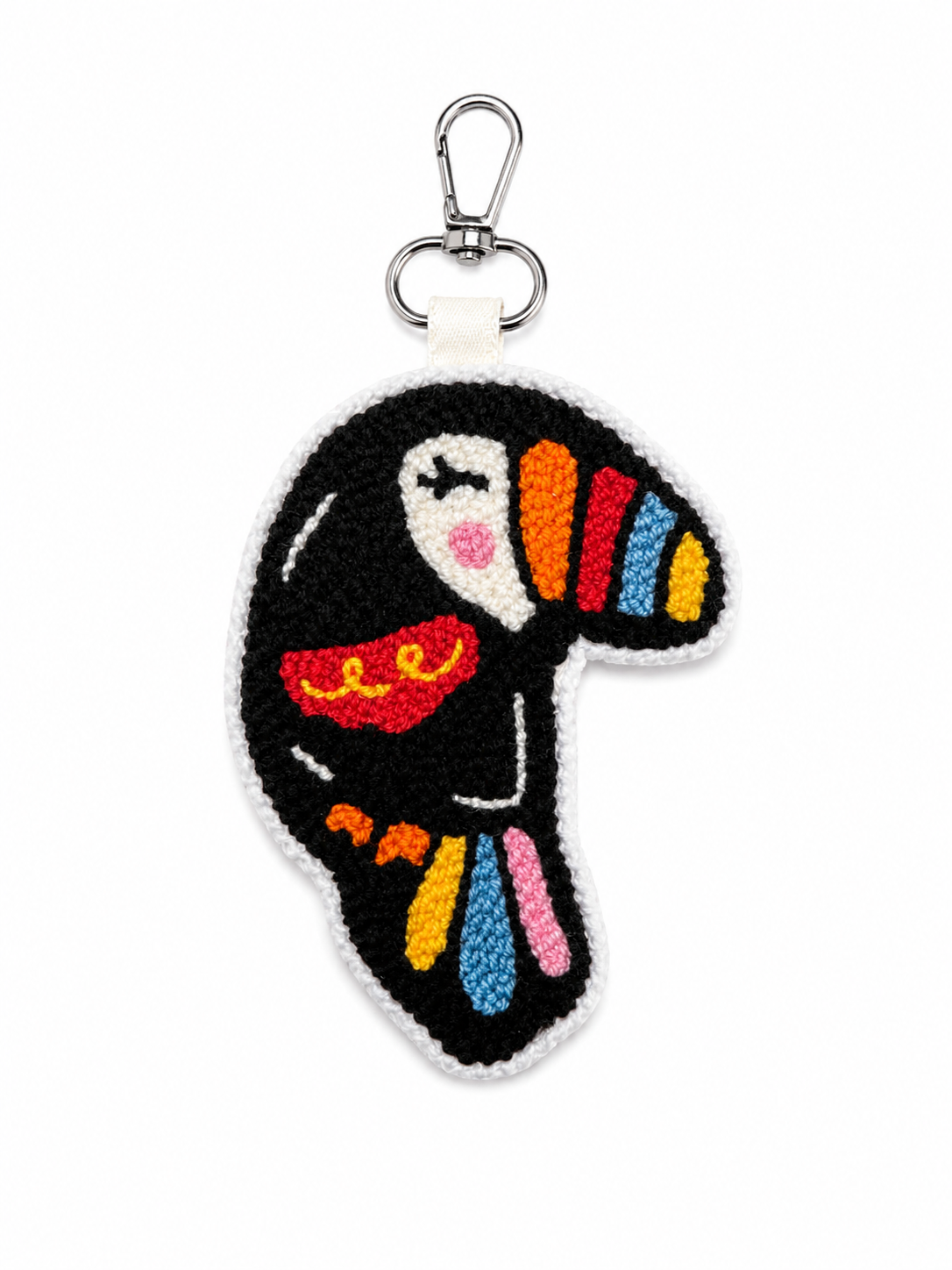 Handmade Crochet Keychain Charm – Artisan Collectible Series