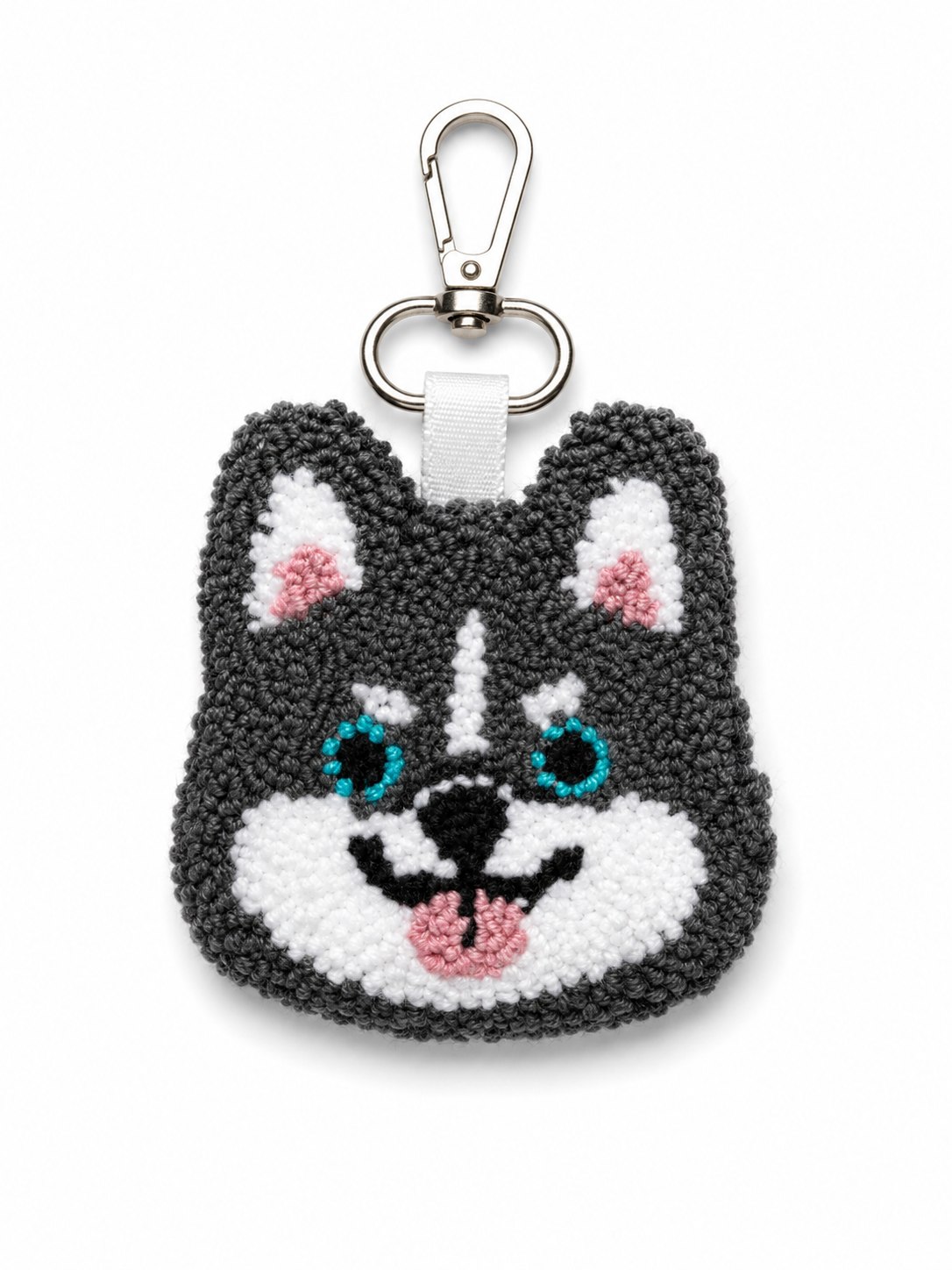 Handmade Crochet Keychain Charm – Artisan Collectible Series