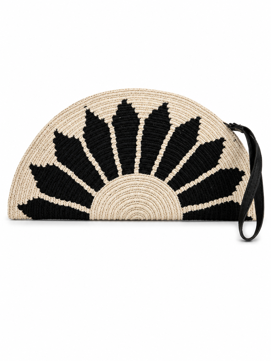 Wayuu Heritage Half-Moon Clutch