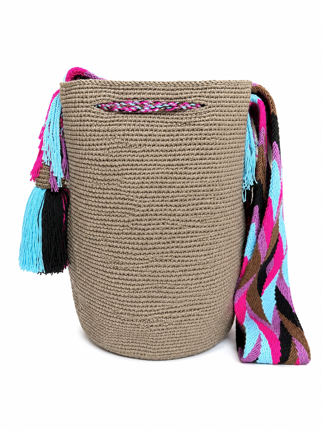 Essential Wayuu Mochila | Handmade Colombian Crossbody Bag