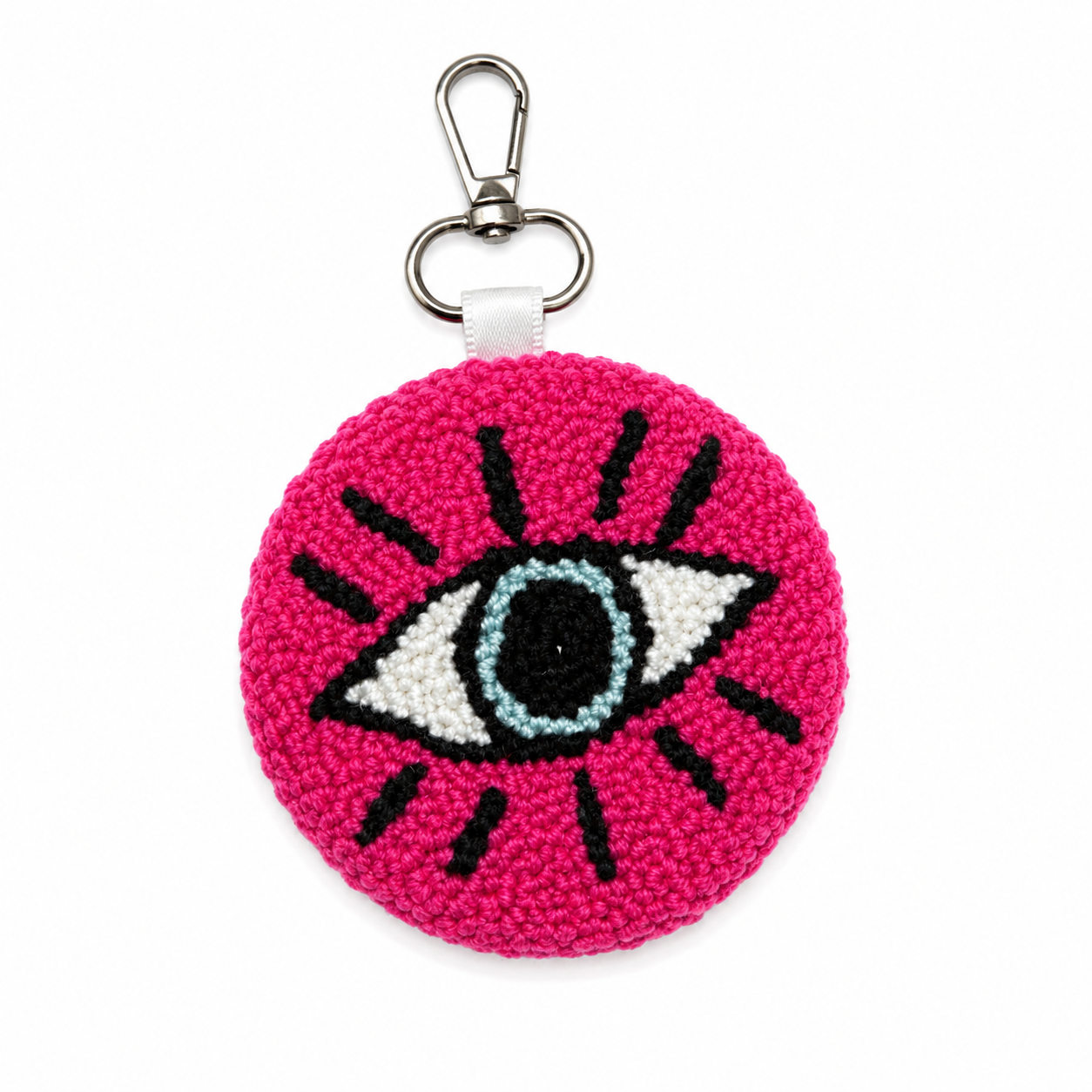 Handmade Crochet Keychain Charm – Artisan Collectible Series