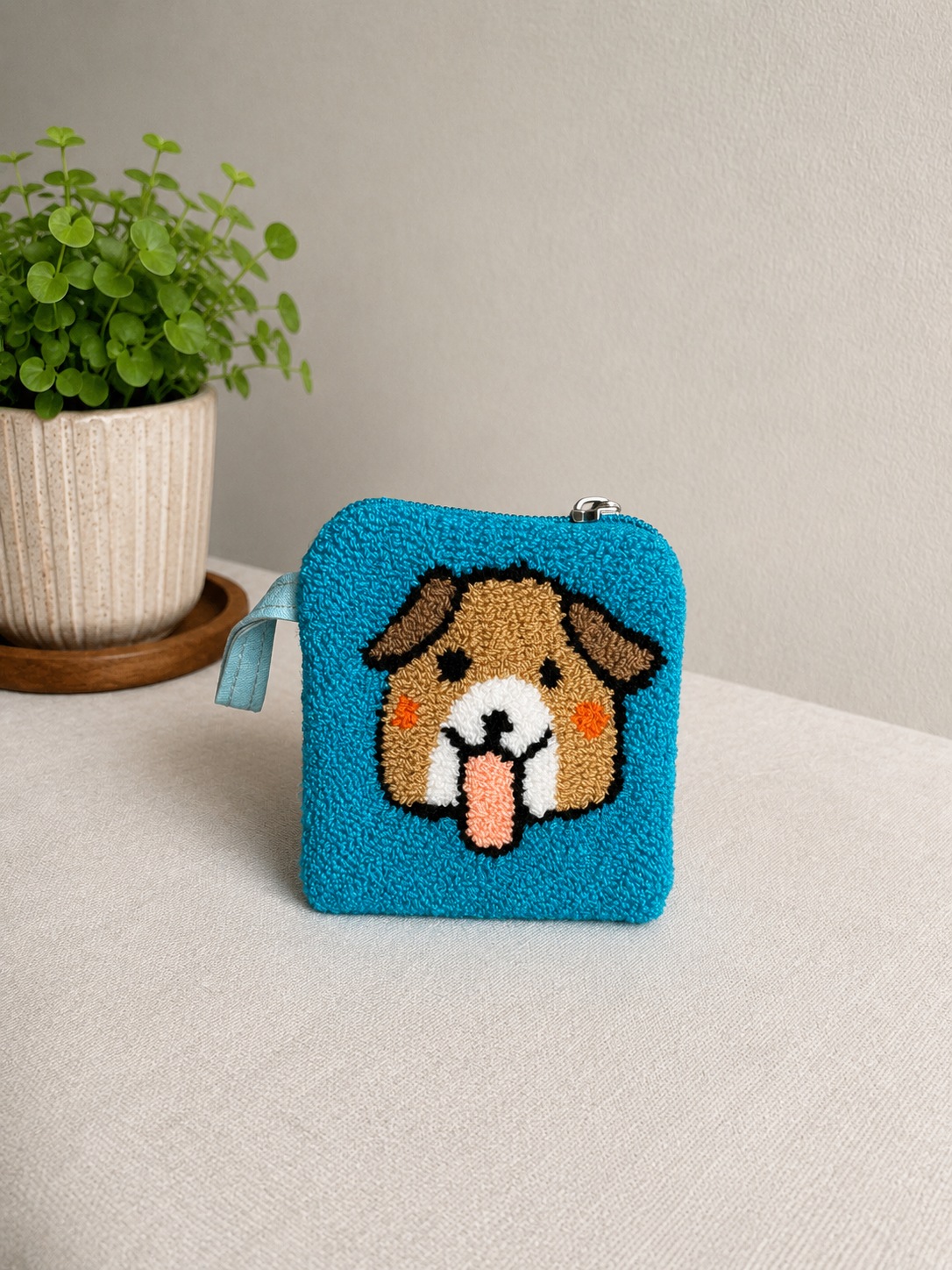Handmade Zoo Animal Figures SMALL Coin Purse Collection – Elephant, Panda, Penguin, Fox & Hippo Mini Zipper Wallets (Copy)