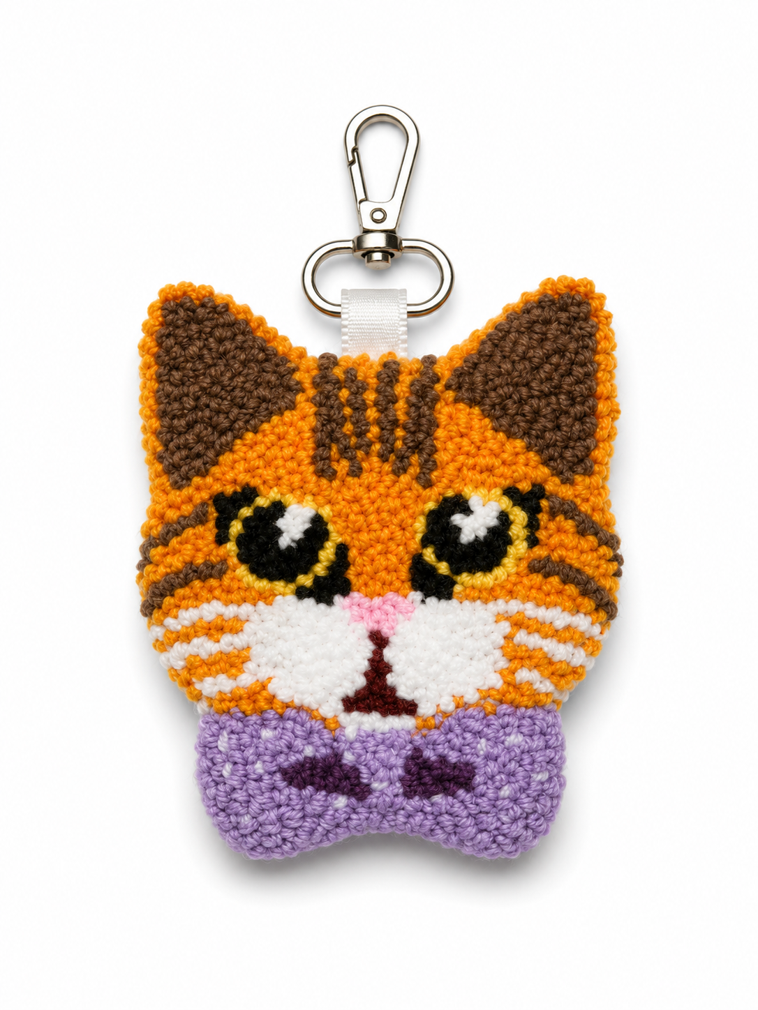 Handmade Crochet Keychain Charm – Artisan Collectible Series