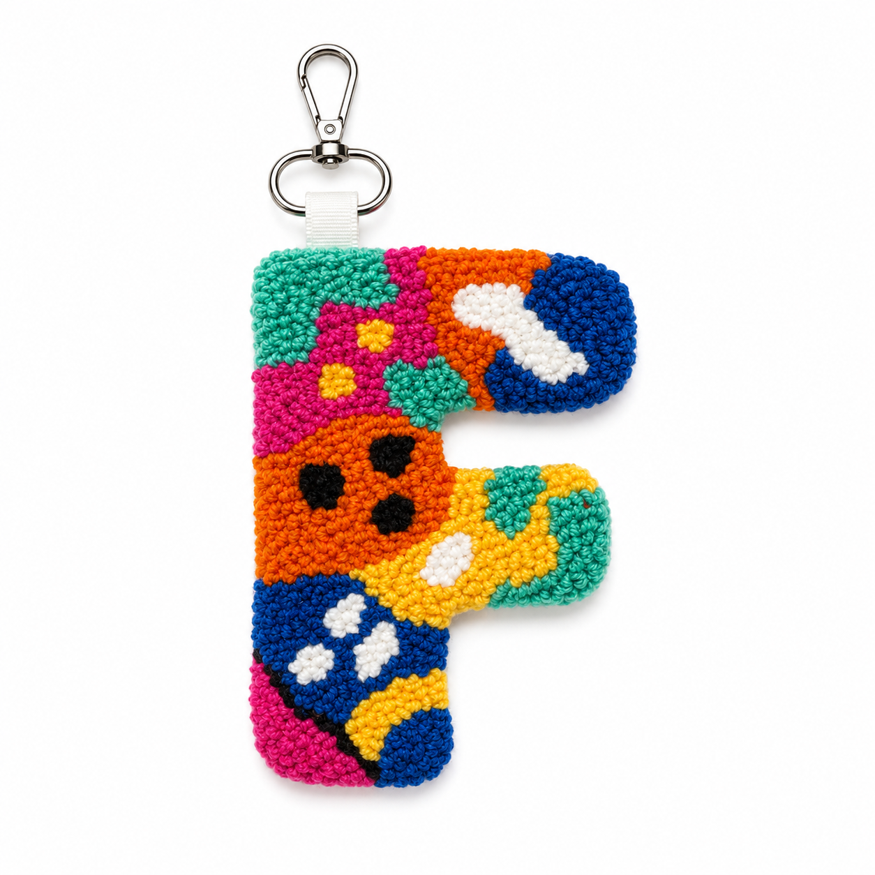 Handmade Crochet Keychain Charm – Artisan Collectible Series