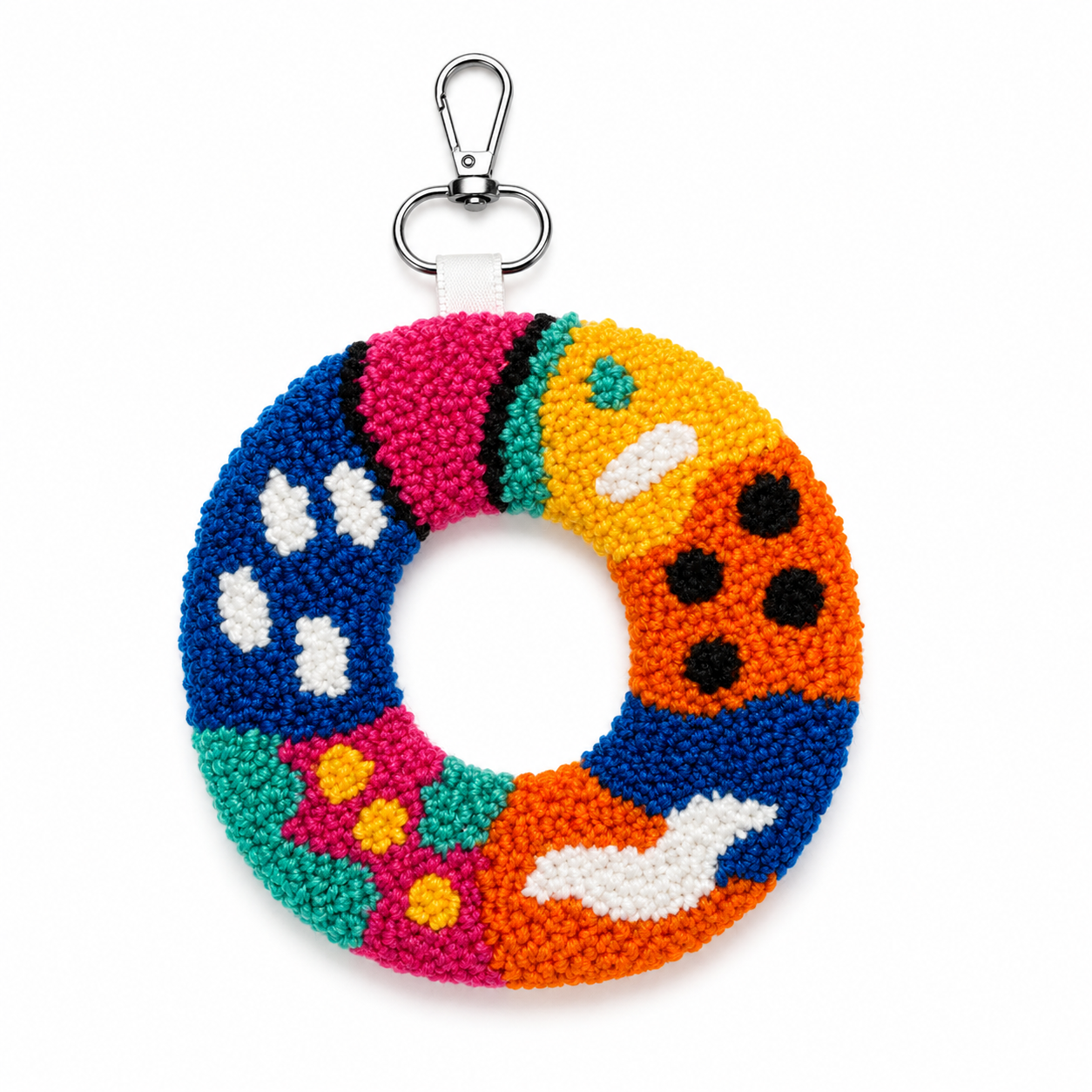 Handmade Crochet Keychain Charm – Artisan Collectible Series