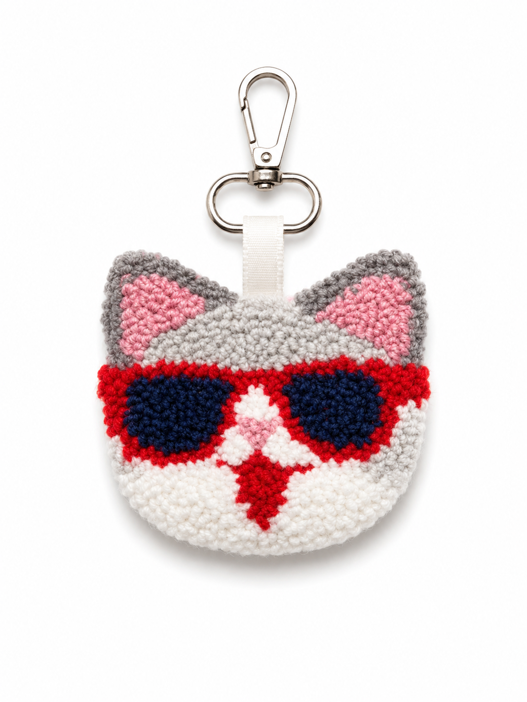 Handmade Crochet Keychain Charm – Artisan Collectible Series