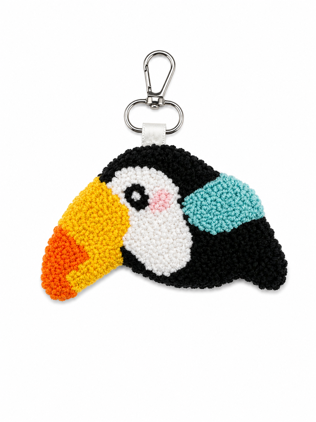 Handmade Crochet Keychain Charm – Artisan Collectible Series