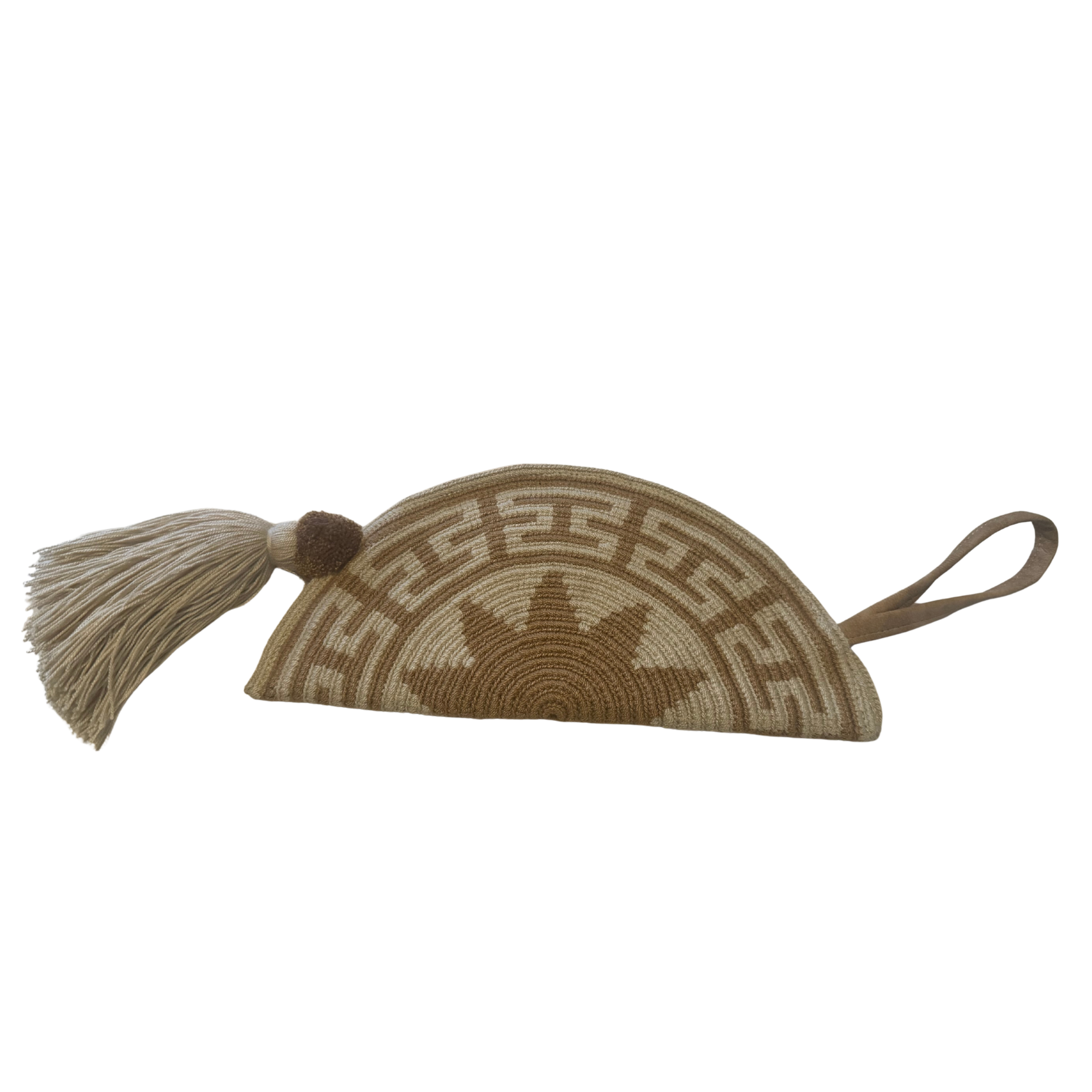 Wayuu Heritage Half-Moon Clutch