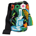 Waterfall Oasis Handmade Wayuu Mochila Bag – Artisan Nature Crossbody Purse