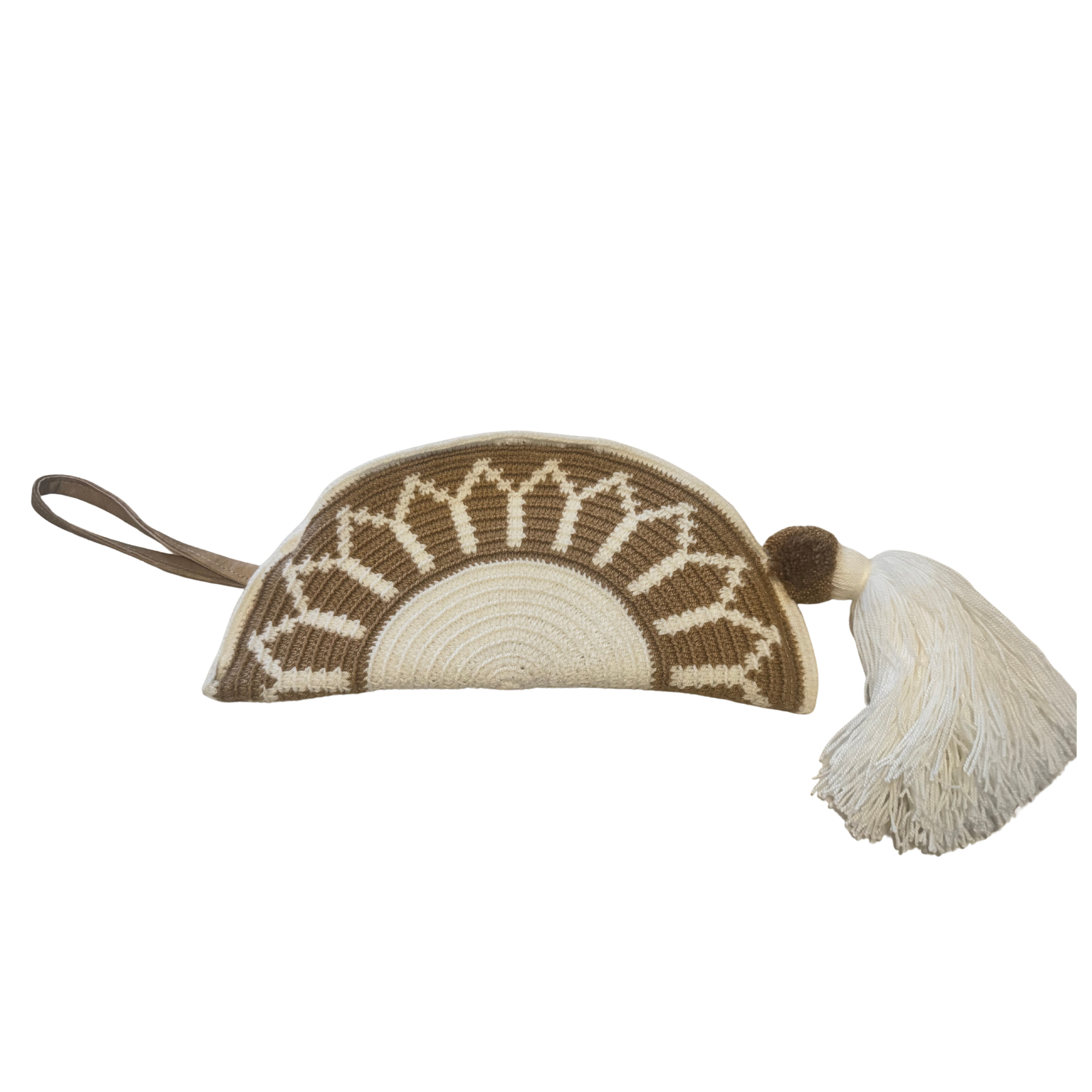 Wayuu Heritage Half-Moon Clutch
