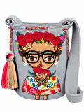 Frida Wayuu Upholstered Crossbody Bag