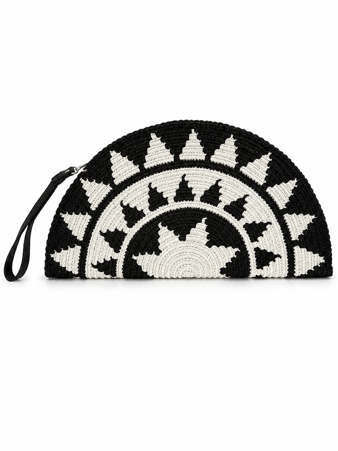 Wayuu Heritage Half-Moon Clutch