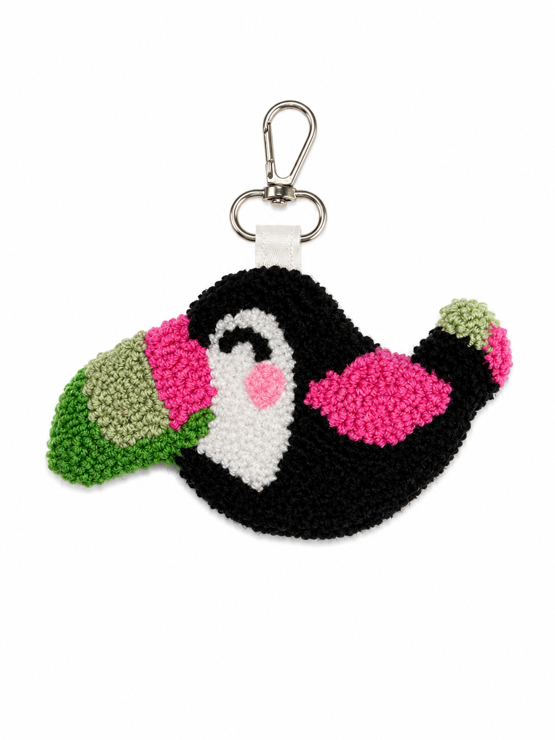 Handmade Crochet Keychain Charm – Artisan Collectible Series