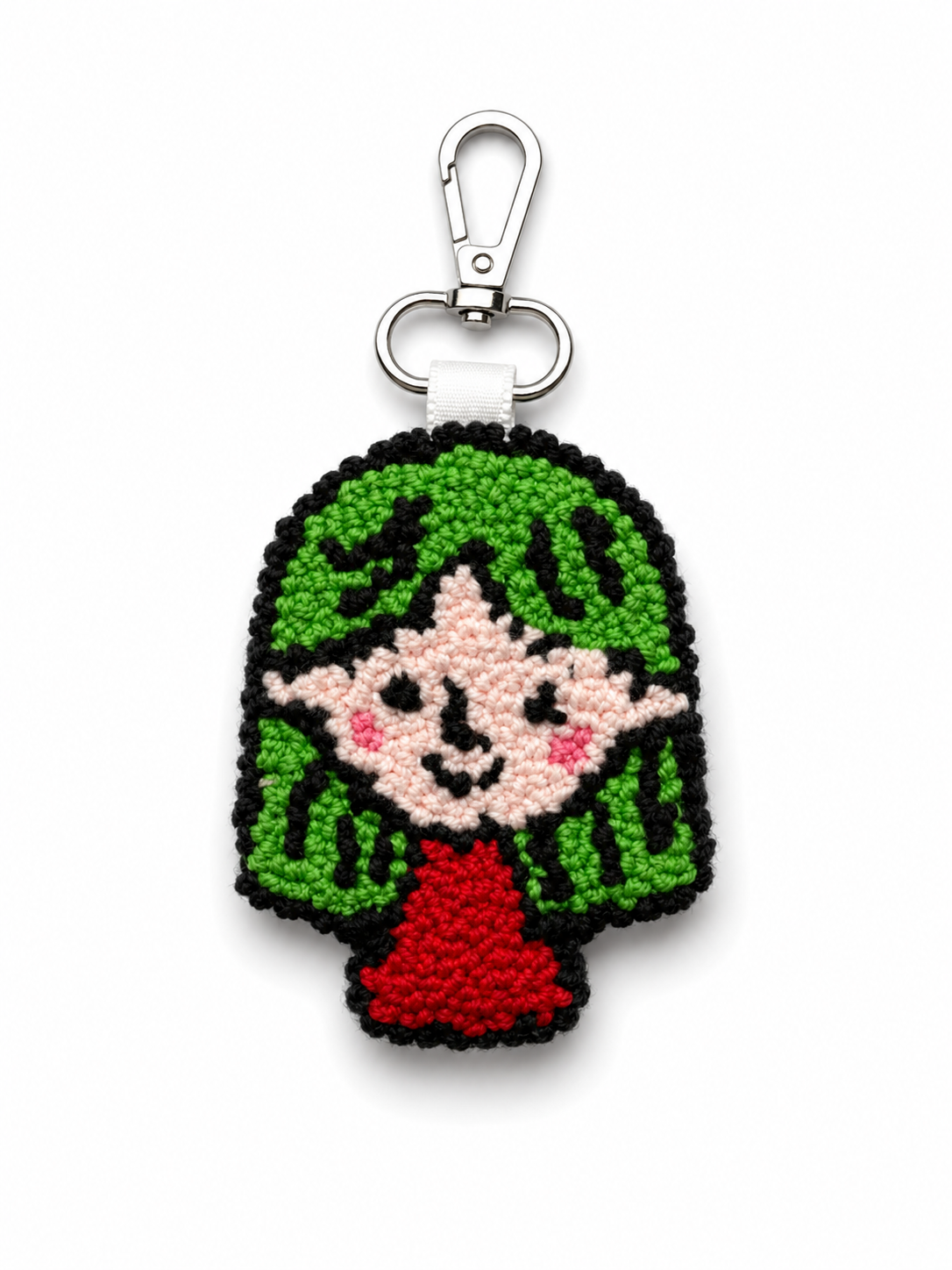 Handmade Crochet Keychain Charm – Artisan Collectible Series
