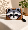 Handmade Zoo Animal Figures SMALL Coin Purse Collection – Elephant, Panda, Penguin, Fox & Hippo Mini Zipper Wallets (Copy)