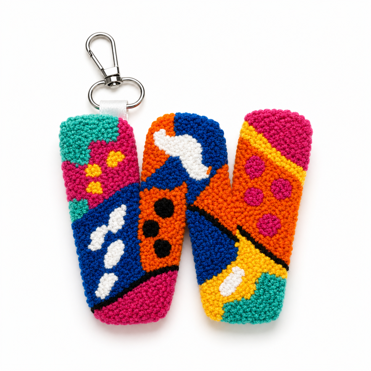 Handmade Crochet Keychain Charm – Artisan Collectible Series
