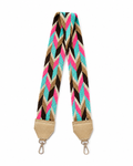 Handmade Wayuu Bag Strap – Crimson Heritage