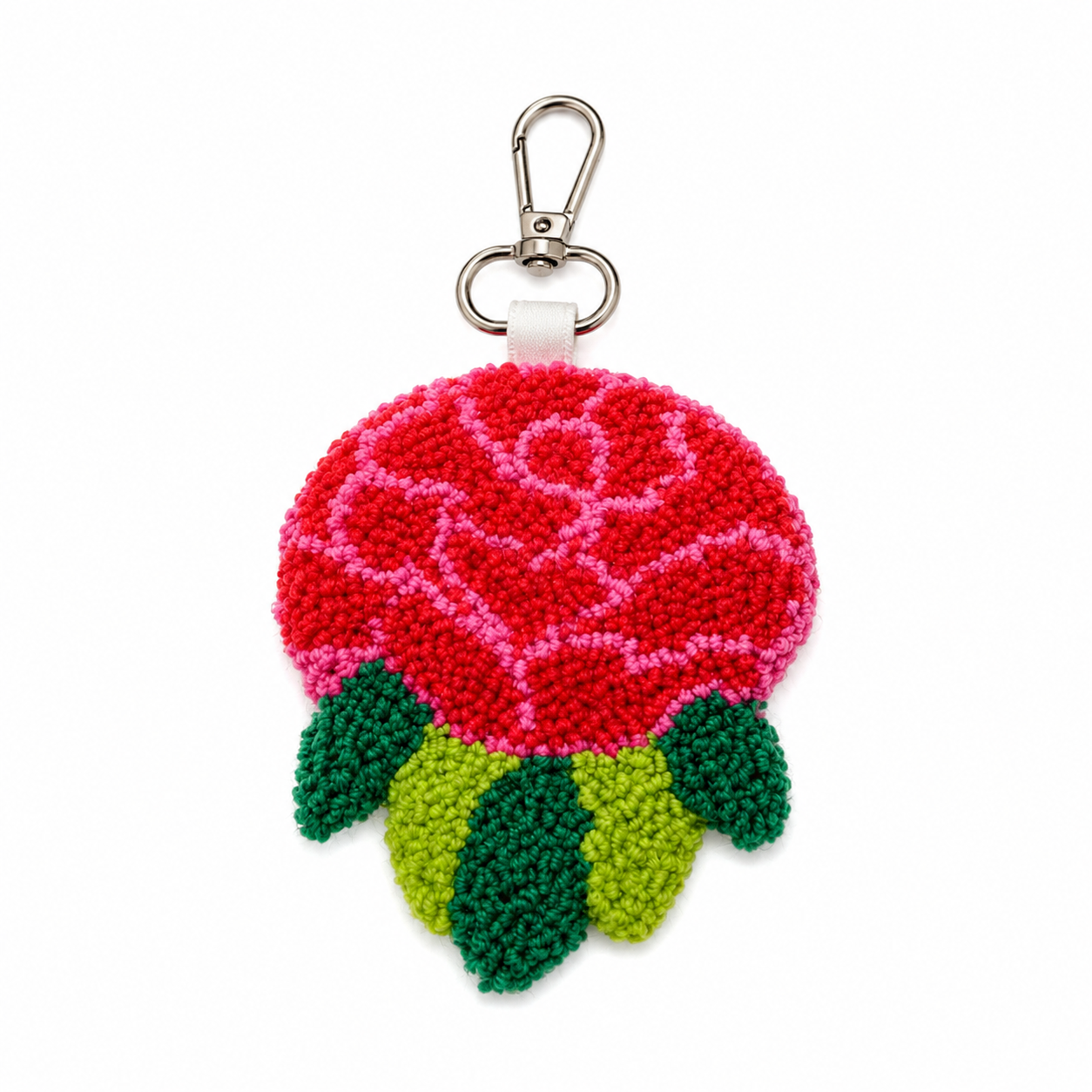 Handmade Crochet Keychain Charm – Artisan Collectible Series