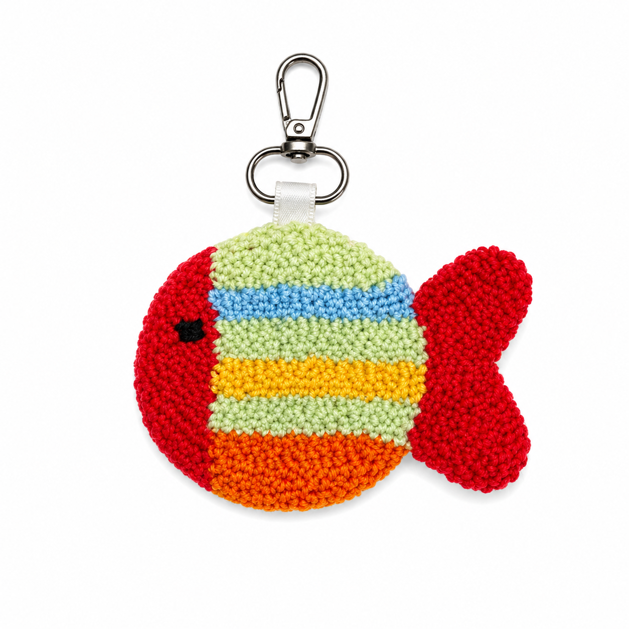 Handmade Crochet Keychain Charm – Artisan Collectible Series