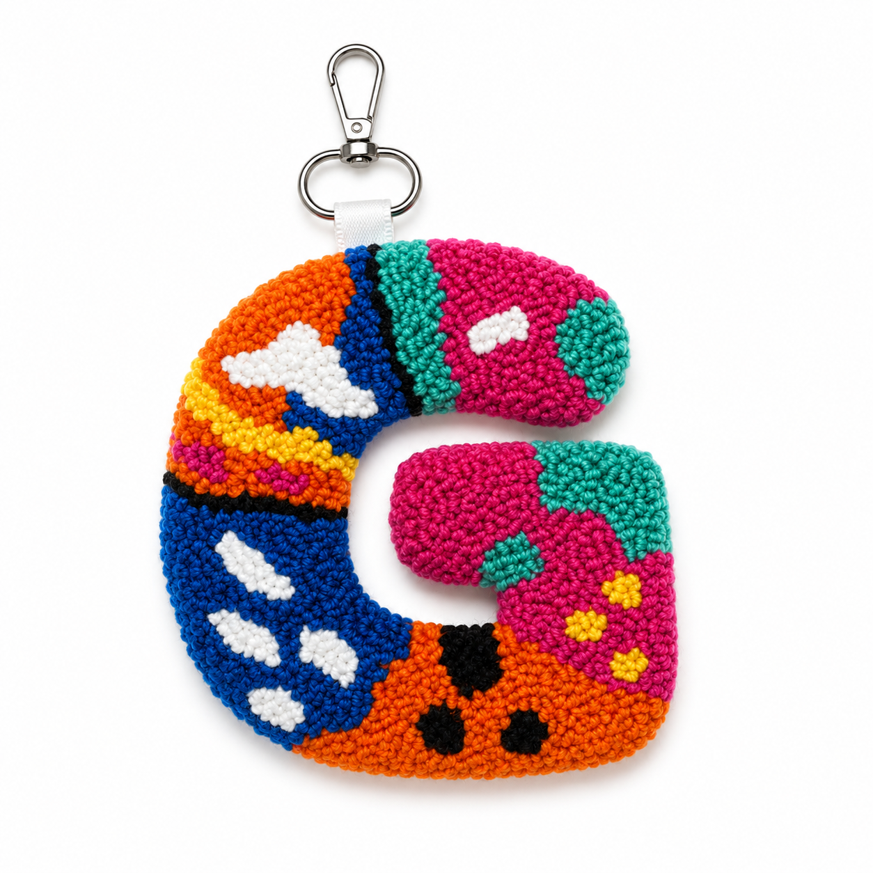 Handmade Crochet Keychain Charm – Artisan Collectible Series