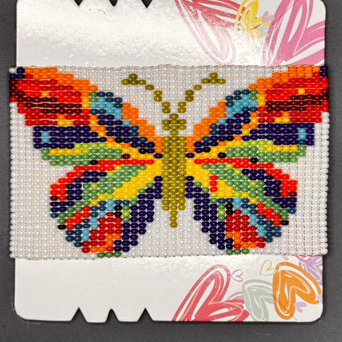 Handmade Butterfly Bracelet | Czech Seed Bead Artisan Bracelet