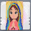Virgin Mary Beaded Bracelet – Handmade Colombian Artisan Jewelry