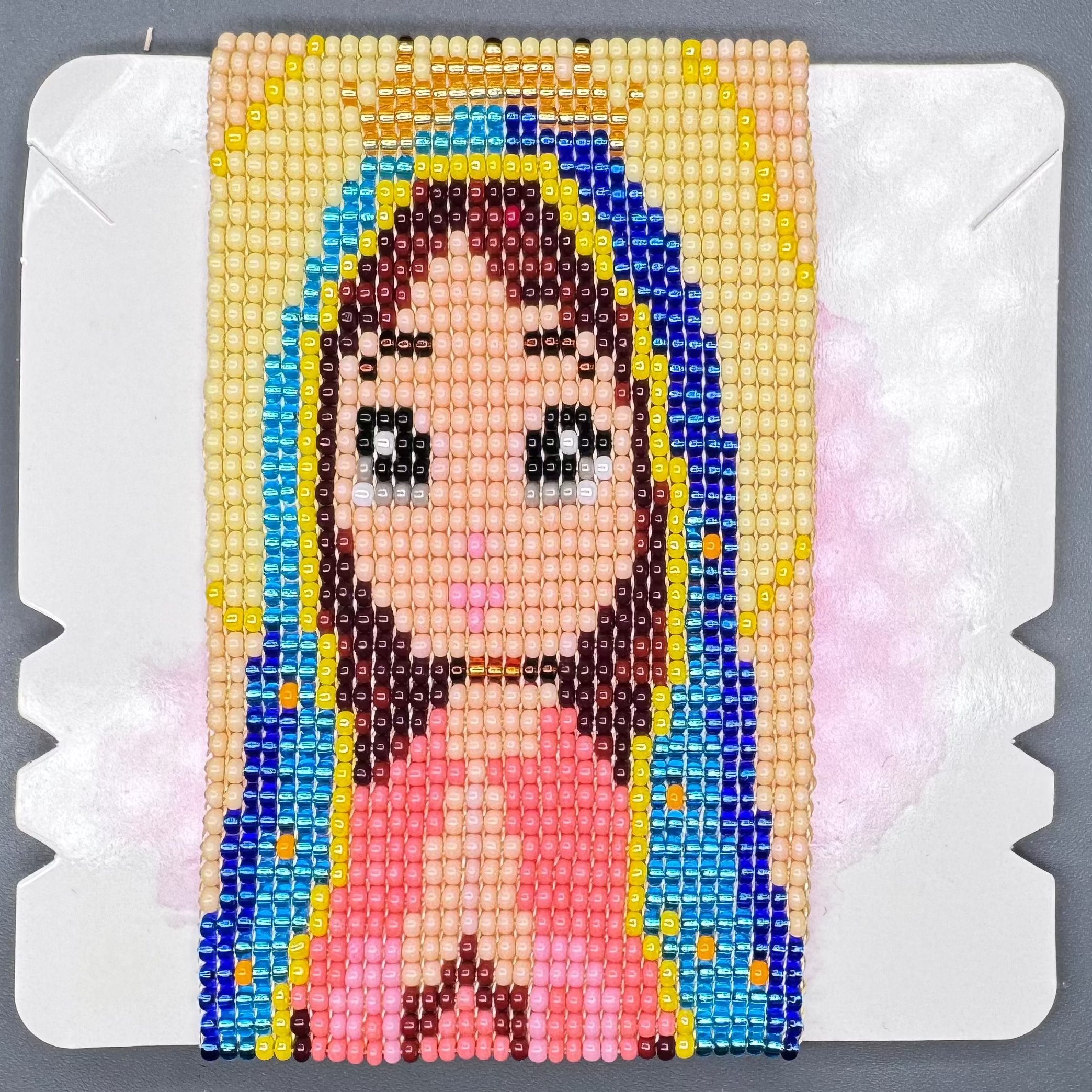 Virgin Mary Beaded Bracelet – Handmade Colombian Artisan Jewelry