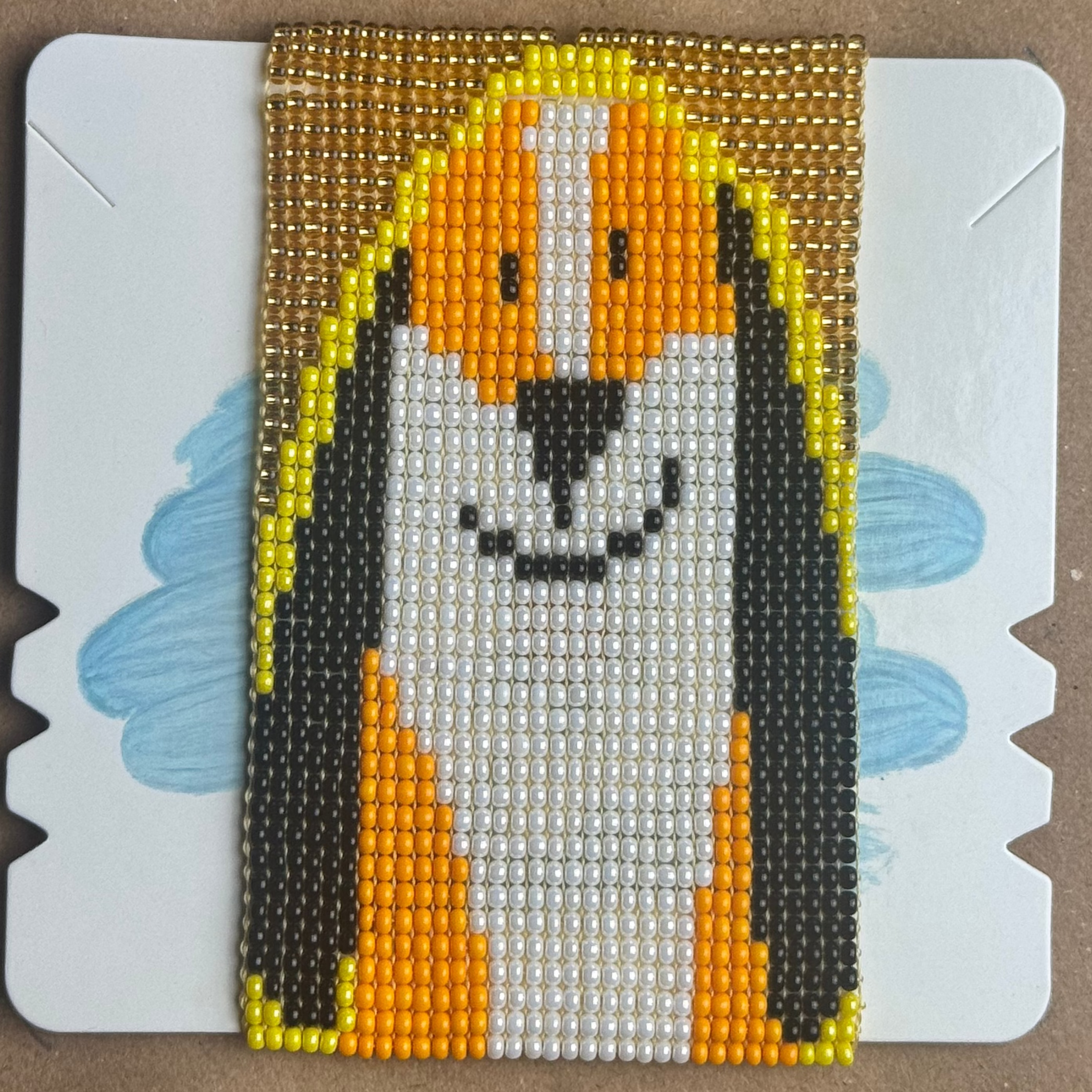 Handmade Beaded Dog Bracelet | Artisan Woven Czech Seed Bead Bracelet